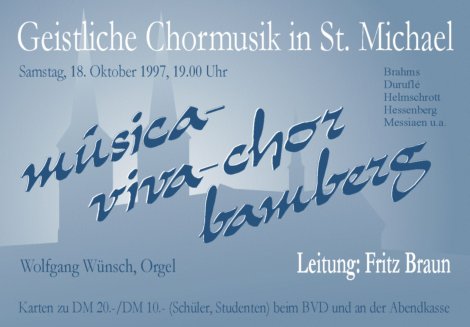 Geistliche Chormusik in St. Michael