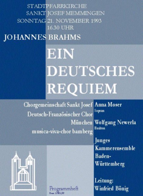 Brahms Requiem Memmingen